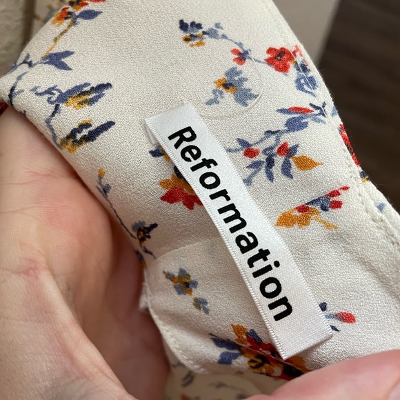 NWT Reformation Astrid Dress in Gabrielle Large - Picture 9 of 15